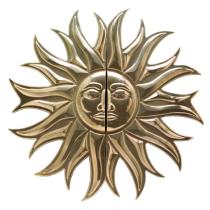 Rocky Mountain Sun Medallion Pull (G2636) 34 3/4"