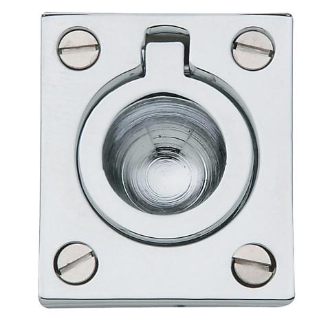 Baldwin 0392 Flush Ring Pull in Polished Chrome (260)