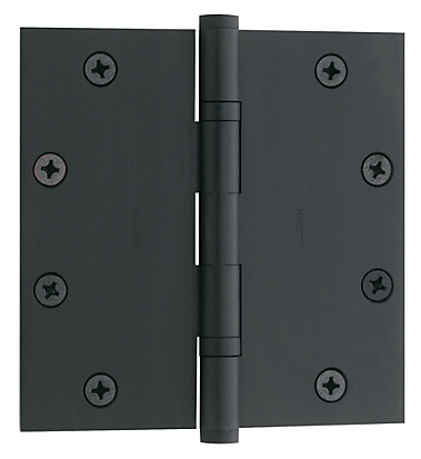 Baldwin Solid Brass 5" Ball Bearing Hinge Oil Rubbed Bronze (102)