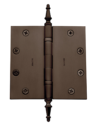 Baldwin Solid Brass 5" Ball Bearing Hinge Venetian Bronze (112)