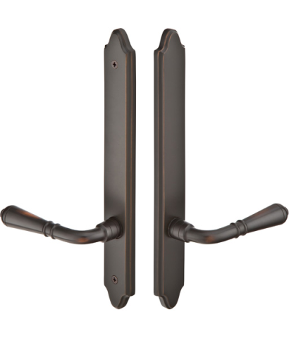 Emtek 1372 Configuration #3 Brass CONCORD Style Multi-Point Trim for Patio Doors