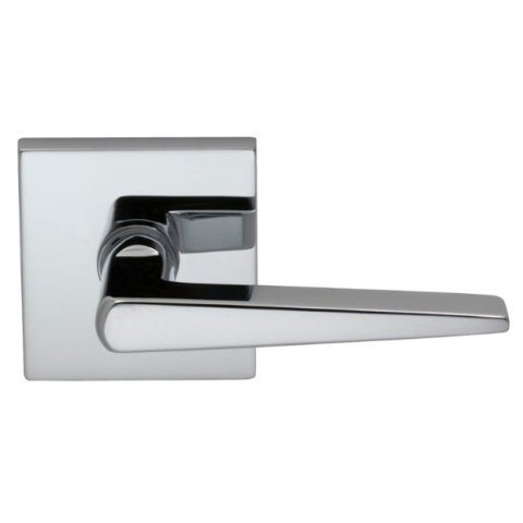 Omnia 171S Lever Latchset Polished Chrome (US26)