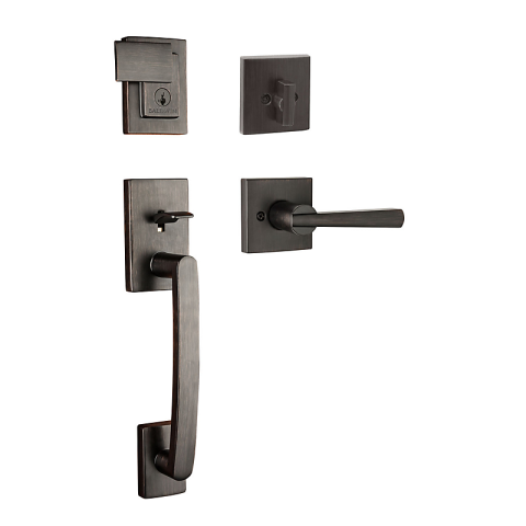 Baldwin Prestige 180SPHXSPLSQR Spyglass Handleset Venetian Bronze