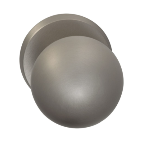 Omnia 198 Knob Latchset Satin Nickel (US15)