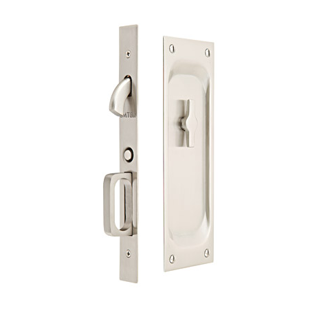 Emtek 2103 Interior side Keyed Pocket Door Mortise Lock