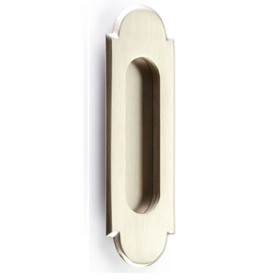 Emtek 2206 #8 Solid Brass Flush Pull Satin Nickel (US15)