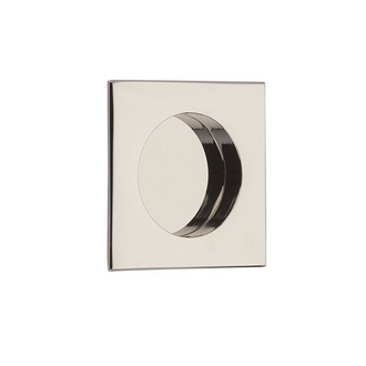 Emtek 2213 Square Flush Pull Polished Nickel