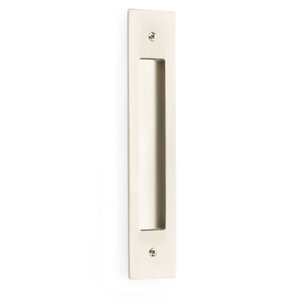 Emtek 221710 Modern Rectangular Flush Pull for Door Pull Satin Nickel (US15)