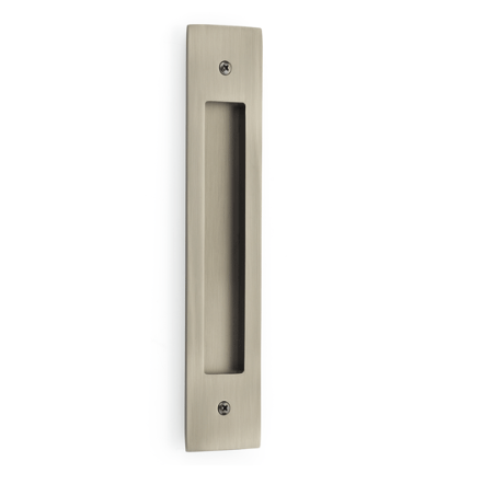 Emtek 221710 Modern Rectangular Flush Pull for Door Pull pewter (US15A)