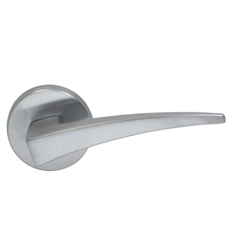 Omnia 227 Lever Latchset Satin Chrome (US26D)