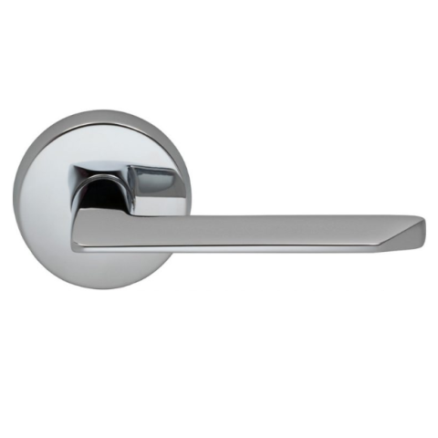 Omnia 237 Lever Latchset Polished Chrome (US26)