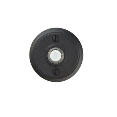 Emtek 2432 Door Bell Button w/#2 Rose