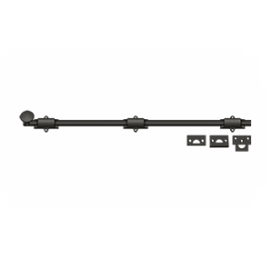 Deltana 24SB 24" Solid Brass Heavy Duty Surface Bolt Oil Rubbed Bronze (US10B)