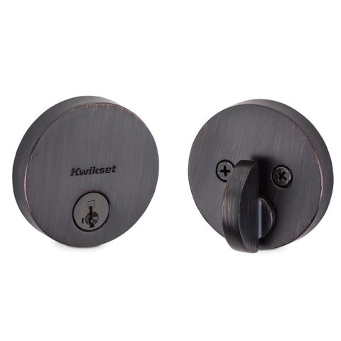 Kwikset 258RDT11PS Uptown Single Cylinder Deadbolt