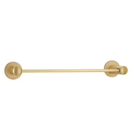 Emtek 28021 Modern Brass Towel Bar in Satin Brass