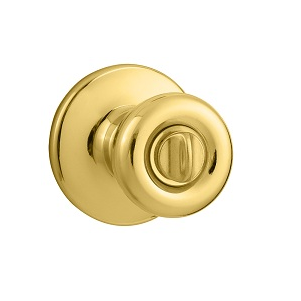 Kwikset 300T Privacy 3 Polished Brass