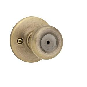 Kwikset 300T Privacy 5 Antique Brass