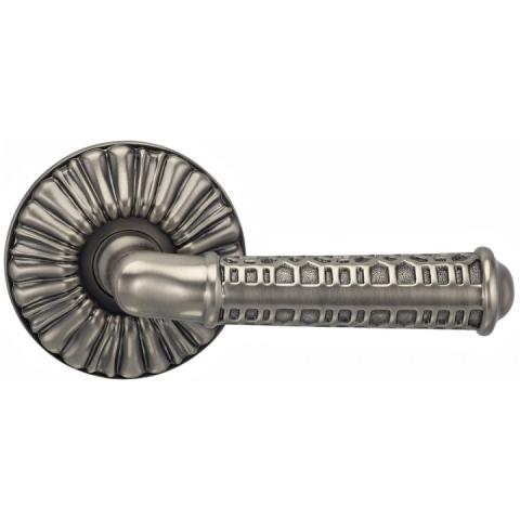 Omnia Classico Collection 305RE Lever Latchset Venetian Nickel (BPS)