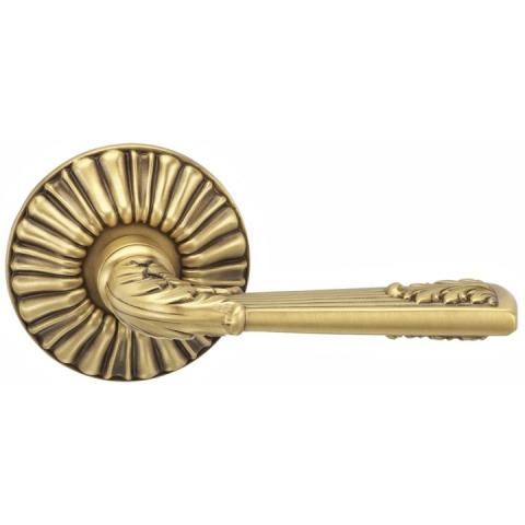 Omnia Classico Collection 309RE Lever Latchset Siena Brass (BAS)