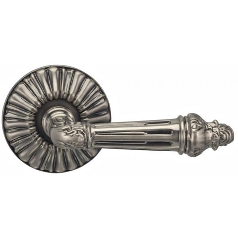 Omnia Classico Collection 340RE Lever Latchset Venetian Nickel (BPS)