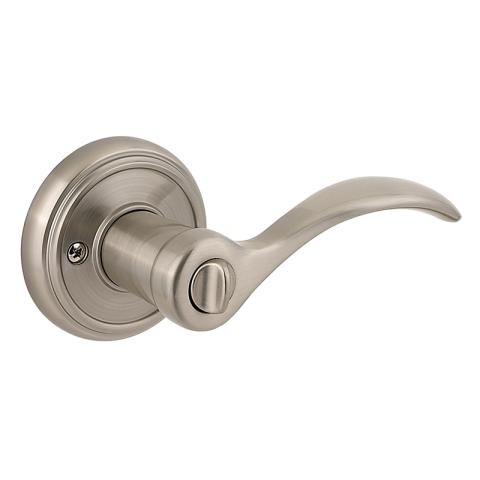 Baldwin Prestige Tobin Privacy Lever Set with Round Rose