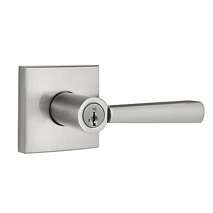 Baldwin Prestige 354SPLSQR Spyglass Entry Lever Set with Square Rose