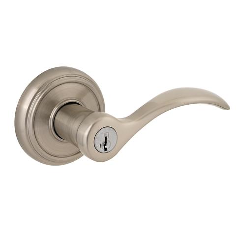 Baldwin Prestige Tobin Keyed Entry Lever Set with Round Rose