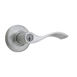 Kwikset Balboa 405BL-SMT Keyed Entry 26D Satin Chrome