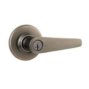 Kwikset Delta 405DL-SMT Keyed Entry 15A Antique Nickel