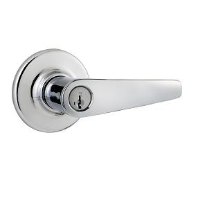 Kwikset Delta 405DL-SMT Keyed Entry 26 Polished Chrome