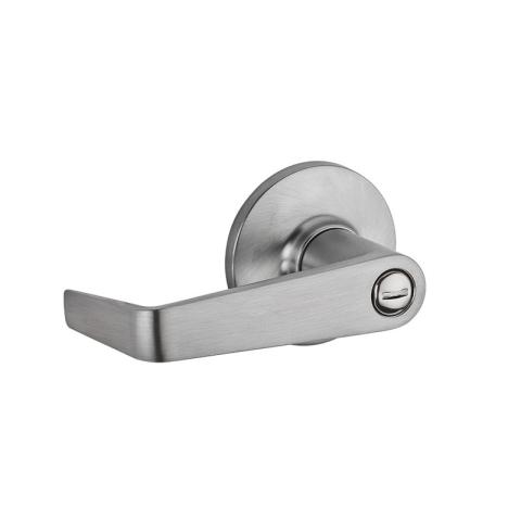 Kwikset 408CNL Carson Privacy Door Lever Set Satin Chrome (US26D)