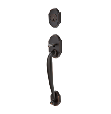 Emtek 4312 Nashville Handleset Oil Rubbed Bronze (US10B)