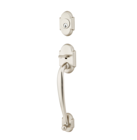 Emtek 4312 Nashville Handleset Satin Nickel (US15)