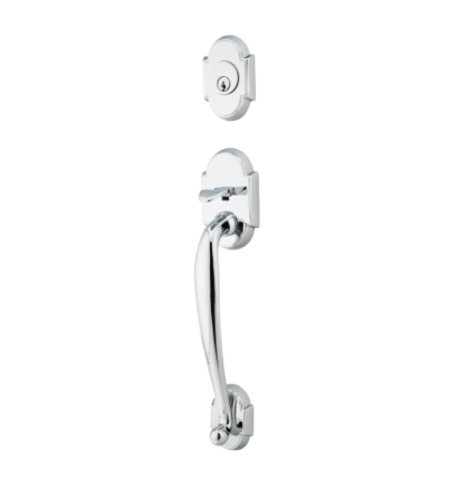 Emtek 4312 Nashville Handleset Polished Chrome (US26)