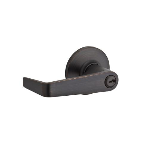 Kwikset 438CNL Carson Entry Door Lever Set Venetian Bronze (11P)