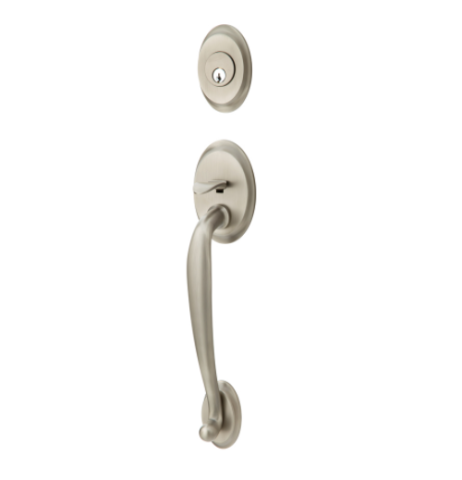 Emtek 4410 Saratoga Handleset Pewter (US15A)