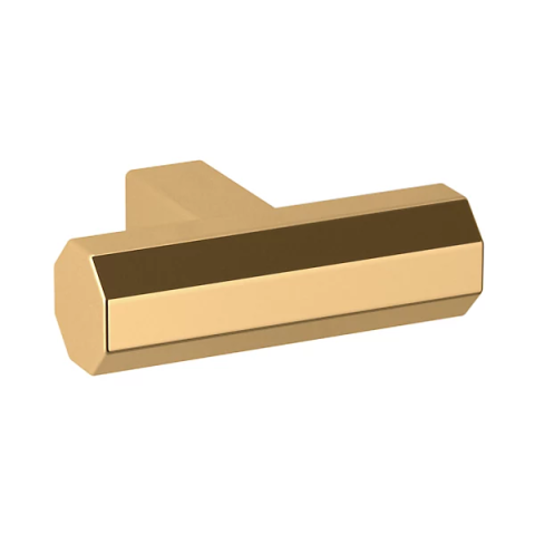 Baldwin 4416 Octagonal Cabinet Knob Lifetime Polished Brass (003)