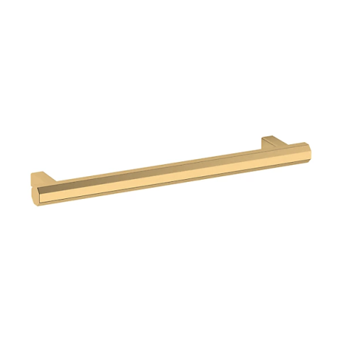 Baldwin 4417, 4418 Octagonal Cabinet Pull Lifetime Satin Brass (044)