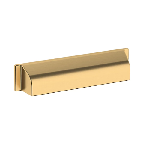 Baldwin 4421, 4422 Transitional Cup Pull Lifetime Satin Brass (044)