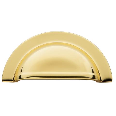 Baldwin Cabinet Pull (4424) shown in Lifetime Polished Brass (003)