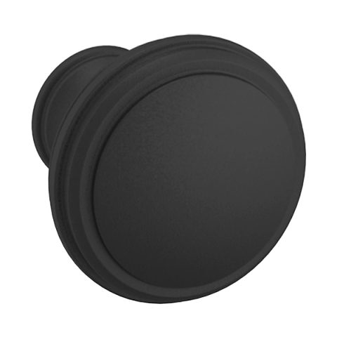 Baldwin 4454, 4456 Severin Fayerman Collection Cabinet Knob Satin Black