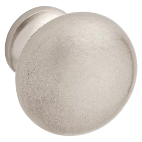 Baldwin Classic Cabinet Knob (4704, 4706) Satin Nickel