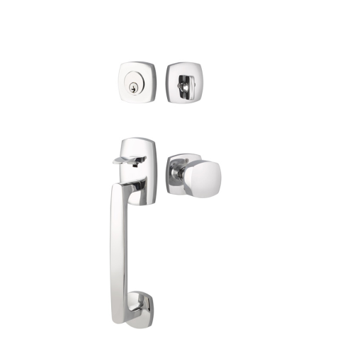 Emtek 4715 Urban Modern Sectional Handleset Polished Chrome (US26)