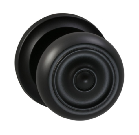 Omnia 473 Knob Latchset Oil Rubbed Bronze (US10b)