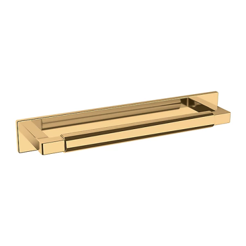 Baldwin Contemporary Cabinet Pull Back Plate (4926, 4927) Lifetime Polished Brass (003)