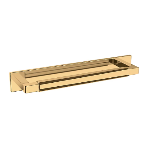 Baldwin Contemporary Cabinet Pull Back Plate (4926, 4927) Non Lacquered Brass (031)