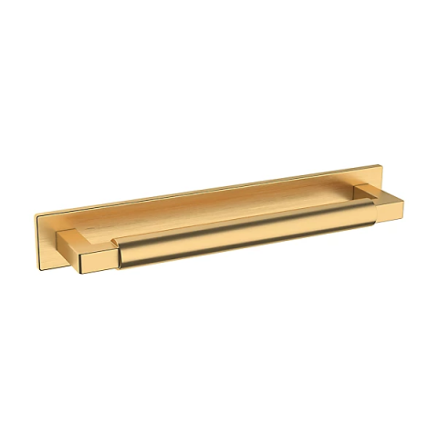 Baldwin Contemporary Cabinet Pull Back Plate (4926, 4927) Lifetime Satin Brass (044)