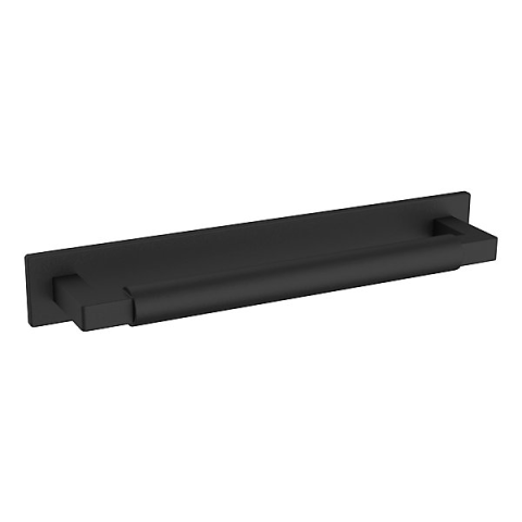 Baldwin Contemporary Cabinet Pull Back Plate (4926, 4927) Satin Black (190)