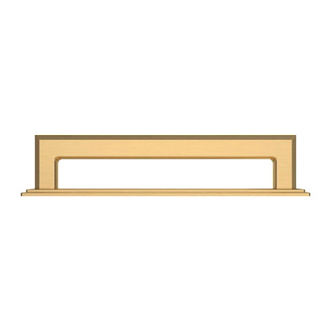 Baldwin Transitional Cabinet Pull Back Plate (4940, 4941) Lifetime Polished Brass (003)