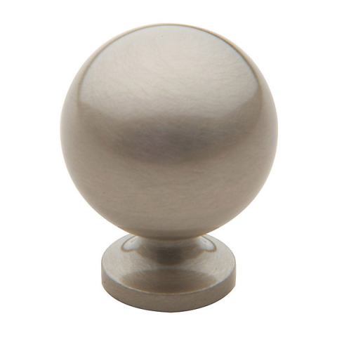 Baldwin Spherical Cabinet Knob (4960, 4961) Satin Nickel